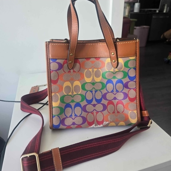 Coach Pride Signature Field Tote - Picture 1 of 9